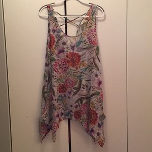 Translucent Floral Francesca’s Dress